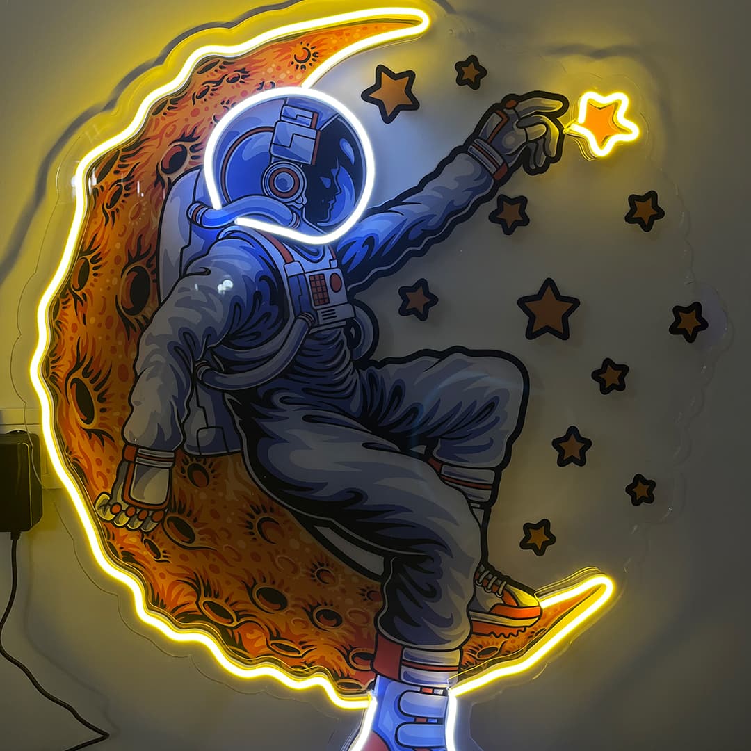 astronot neon led